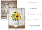 HAUS AND HUES Farmhouse Bouquets Set of 4-16x20 - Image 2