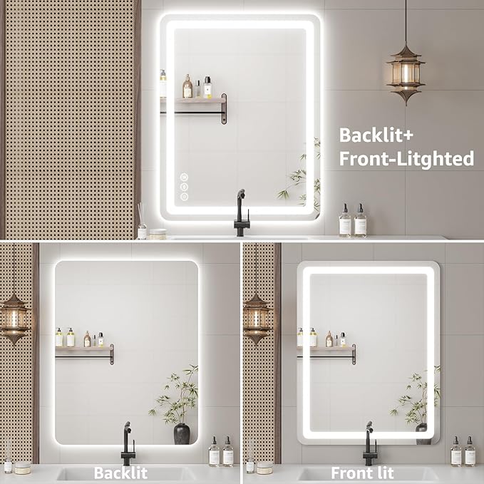 48" x 36" Led Bathroom Mirror - Image 7