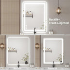 Led Bathroom Mirror with Lights, Anti-Fog & Tri-Color Lighting - Image 7