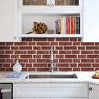 3D Peel and Stick Faux Brick Wall Panels 11.8" x 11.8" 10-Pack, Small - Image 2