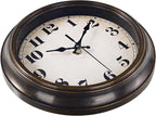 Yoiolclc Vintage Wall Clock 8 Inch Retro Silent Small Wall Clocks Battery - Image 6