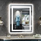 Briivue 24x30 Inch LED Bathroom Mirror by Briivuemodernmirrors