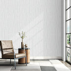 Beige Grey Grasscloth Wallpaper Peel and Stick 15.74" X 472.44" Removable - Image 2