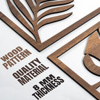 qmmp Modern Wooden Wall Sculptures - Image 5