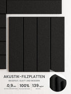 Bumusty Large Cork Board Alternative-36 x 24" Felt Bulletin Board Tiles - Image 3