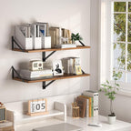 Heimlove 12 Inch Deep Floating Shelves - Image 2