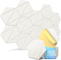 20 Pack Acoustic Panels with Self-Adhesive 12"X10"X0.4" Sound Proof Foam Panels by Unknown