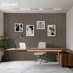 TO-TH Wood-Look Acoustic Panel, 4 Pack 47.2” x 23.6” Soundproof Wall Panels - Image 6