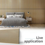 Art3d 4 Pack 47.2 x 23.6in. Wood Slat Acoustic Panels - Image 2