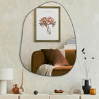 PERFNIQUE Irregular Wall Mirror Asymmetrical Mirror, Decorative Modern Wall - Image 6