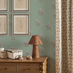 17.3" x 393.7" Vintage Floral Wallpaper Peel and Stick Boho Wallpaper Removable - Image 4