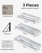 BAYKA Wall Shelves for Bedroom Decor, Floating Wall Shelves for Living Room - Image 7