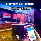 DAYBETTER LED Strip Lights 200 ft, Smart App Control Lighting Bedroom Rome Decor - Image 2