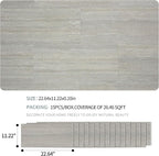 SINGULARWOOD 15pcs/26.46 sq ft Soft Stone Wall Tiles, Flexible Travertine Rock - Image 3