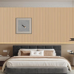 Arthome Peel and Stick Slat Wall Panels 15.7 "x400, Self-Adhesive PVC Wood - Image 5