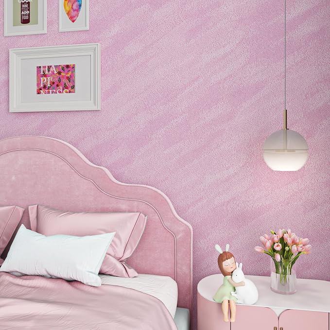 ReWallpaper Pink Velvet Wallpaper Peel and Stick Elegant Pastel Pink Wallpaper - Image 4