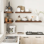 Vivelove 12 Inch Deep Floating Shelves - Image 9
