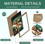 Framed Funny Dachshund Wall Art, Playful Dog Canvas Print - Image 5