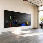 Yuzzy Slat Wall Paneling 4 x 8ft, Garage Slatwall Panel Wall Storage Systems - Image 3