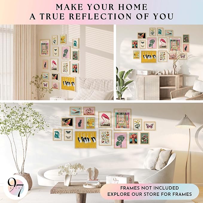 97 Decor LARGE11x14 Eclectic Wall Art Prints - Image 4