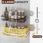 OMAIRA 3-Pack Shower Caddy - Image 3