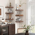 Square Floating Shelves for Wall 8"W x 8"D x 1.2"H, Small Engineered Wood Wall - Image 5