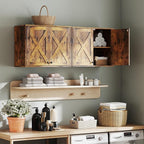 YOURLITE Laundry Cabinet, Medicine Cabinet, Bathroom Kitchen Storage Wall - Image 3