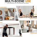Delma Home Gym Mirror, Large Full Body Tempered Glass Frameless, Wall-Mounted - Image 6