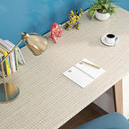 FunStick 24"x394" Grasscloth Peel and Stick Wallpaper Textured Removable Beige - Image 7