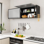 Garage Wall Cabinet, Floating Metal Wall Cabinet - Image 9