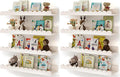 Shario Nursery Book Shelves, Scalloped Shelves, Wall Book Shelves by Shario