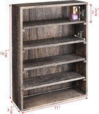 Ikee Design Wooden Wall-Mounted Display Shelves Rack - Image 3