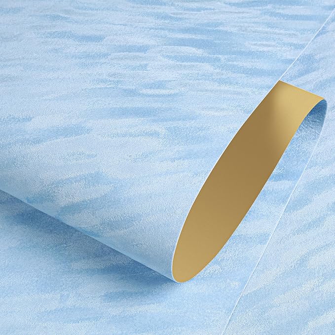 ReWallpaper Blue Velvet Wallpaper Peel and Stick Modern Textured Blue Contact - Image 9