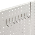 Amazon Basics Rectangular Metal Pegboard Wall Organizer, Tool Storage - Image 6