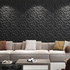 Art3d 50-Pack 3D Wall Panels for Interior Wall Decor, Modern Diamond Textured - Image 2