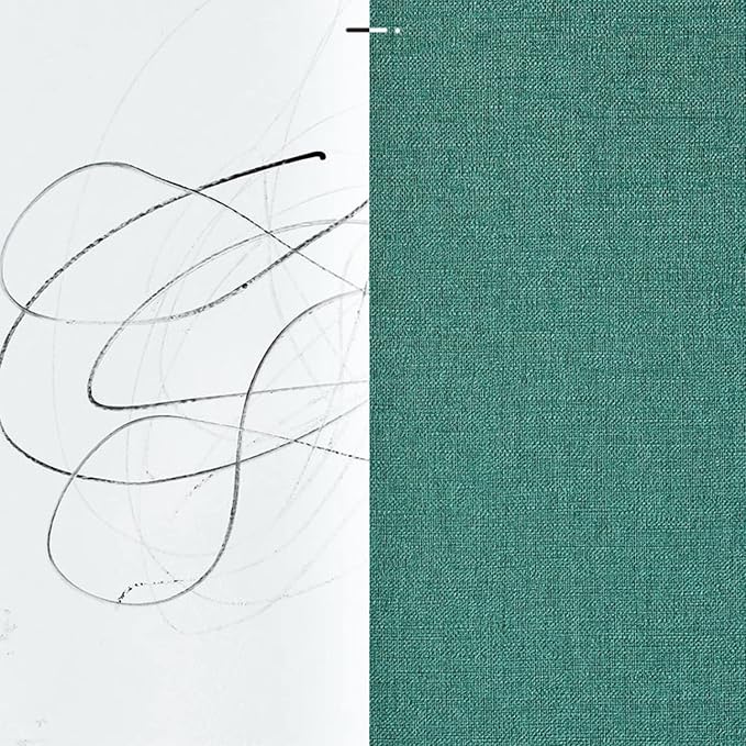 Yancorp Textured Fabric Emrald Green Peel and Stick Wallpaper - Image 8