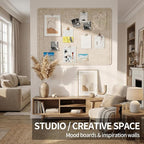 Large Felt Bulletin Board for Wall, Soft Felt Cork Board for Office, Home - Image 7