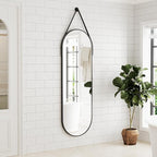 Full Length Mirror, Oval Wall Mounted Mirror - Image 3