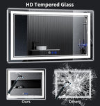 72"x36" LED Bathroom Mirror - Image 5