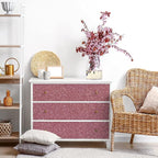 CRE8TIVE Rose Gold Wallpaper Border Peel and Stick Wall Border Fabric Glitter - Image 3