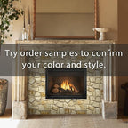 Commomy 12 pcs Faux Stone 3D Wall Panels Peel and Stick - Image 2