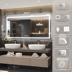 Ratsamee 72x36 Inch Led Mirror for Bathroom - Image 3