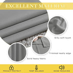 NICETOWN Extra Wide Sliding Door Curtains, Thermal Insulated Blackout Patio - Image 6