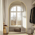 Oversized Floor Mirror Full Length 82"X44", Extra Large Arched Full Length - Image 2