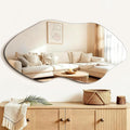 FICTOR Irregular Asymmetrical Wall Mirror, Living Room, Dining Room by FICTOR