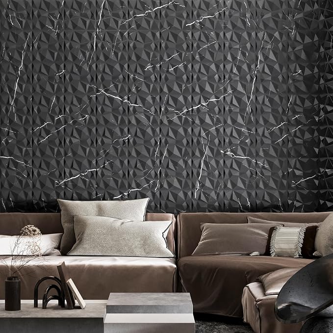 Art3d A10315BM 3D Diamond Design Paneling - Image 2