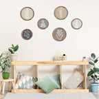Threehoney 6 Pcs Framed Botanical Wall Art Set Floral Wall Art Vintage Boho - Image 6