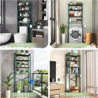 Kalrin Over-The-Toilet Storage Rack, 4-Tier Bathroom Organizer Shelf Over Toilet - Image 3