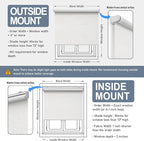Cordless Roller Shades Blackout Blinds - Image 6