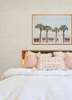 RoomMates Neutral Dimensional Grasscloth Peel and Stick Wallpaper, RMK12682PLW - Image 2